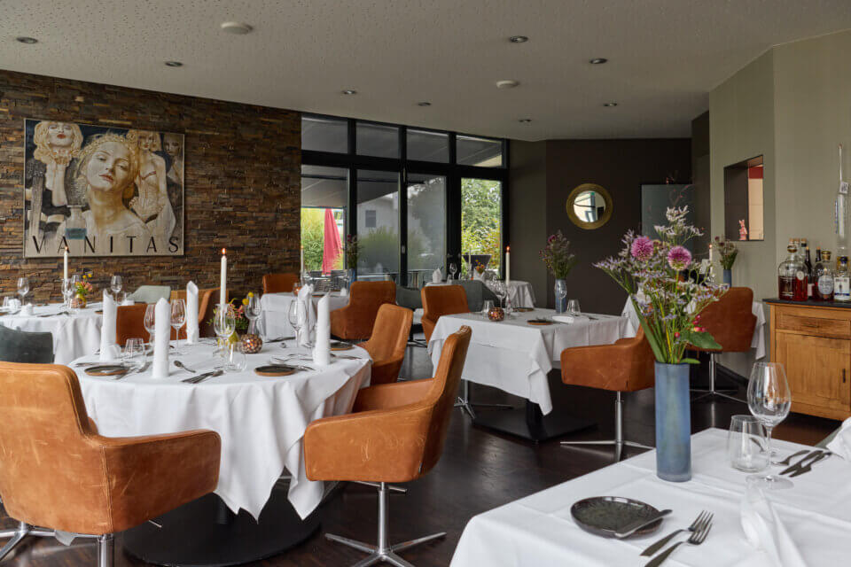 Restaurant innen Schattbuch in Amtzell, Michelin prämiert