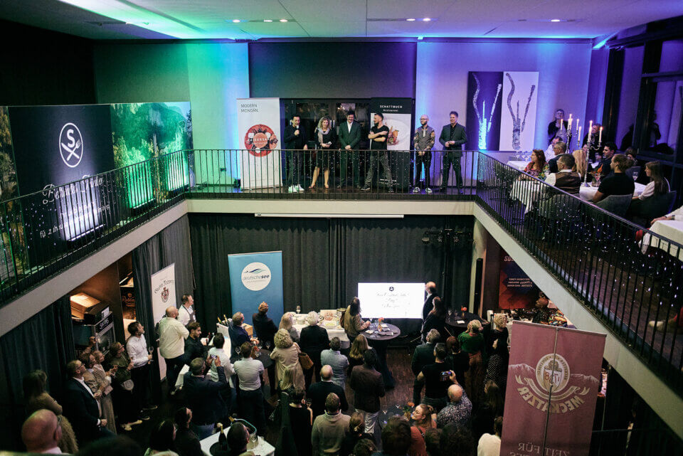 Gesamtansicht des Eventbereich während der 15-Jahre-Party